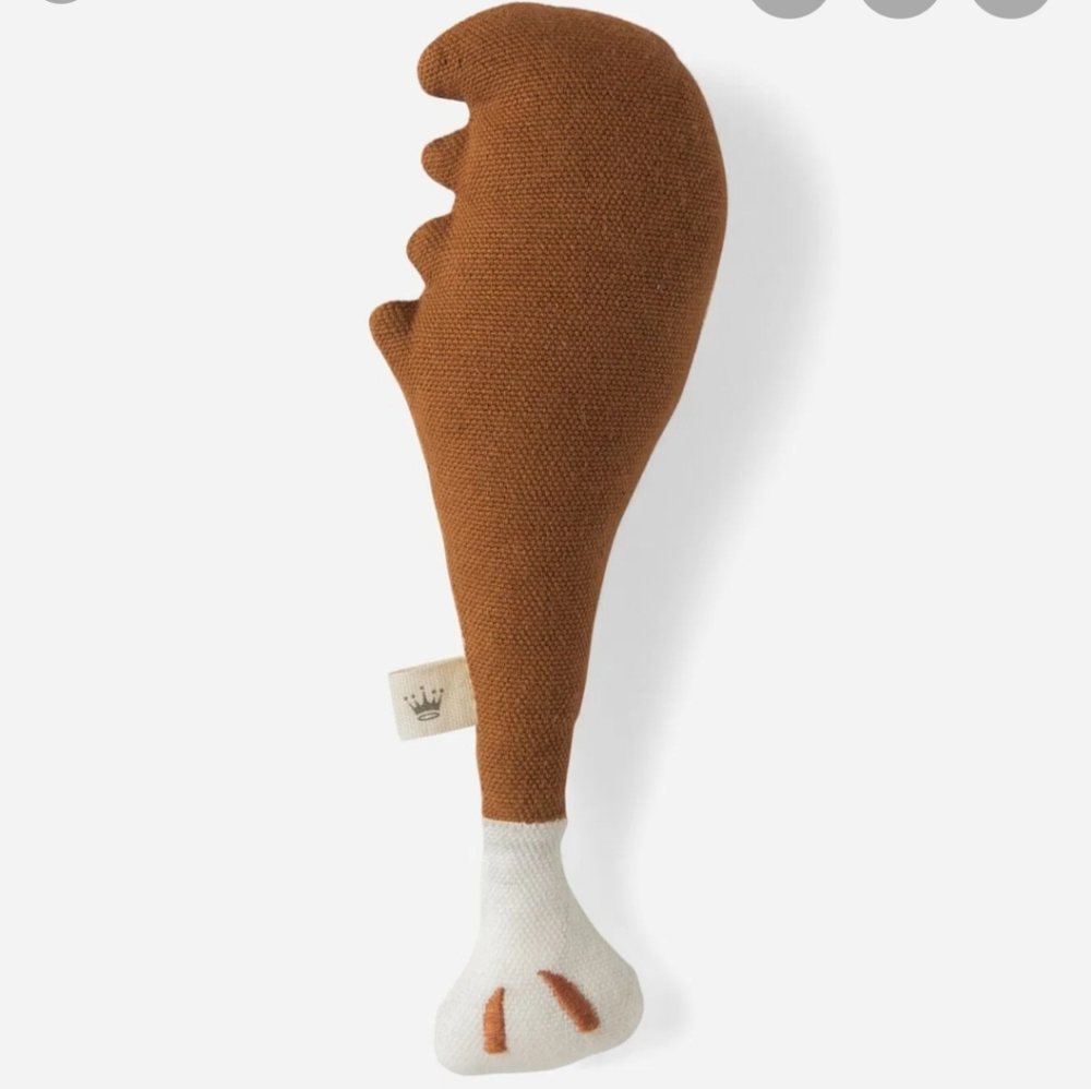 Baby's 1st Thanksgiving Turkey Leg Rattle Hallmark